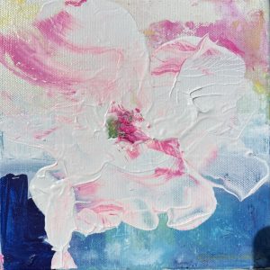 Free To Be Me Abstract Botanical Artwork by Cassandra Gaisford