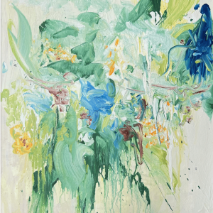 Feeling Ssecial abstract botanical artwork by Cassandra Gaisford