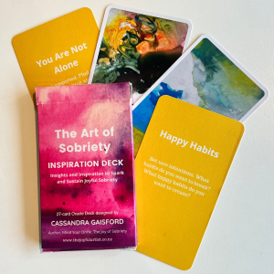 The Art of Sobriety Inspiration Deck